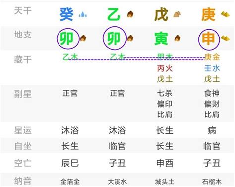 卯申暗合金|从零开始学八字（二十四）：地支暗合